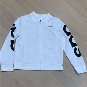 Adidas zip up jacket size medium 10/12